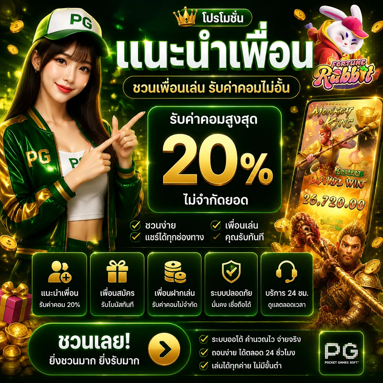 ทดลองเล่นสล็อต PG Slot ฟรีบน MAA69